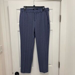 Women’s Liverpool Blue and White Pants Size 8